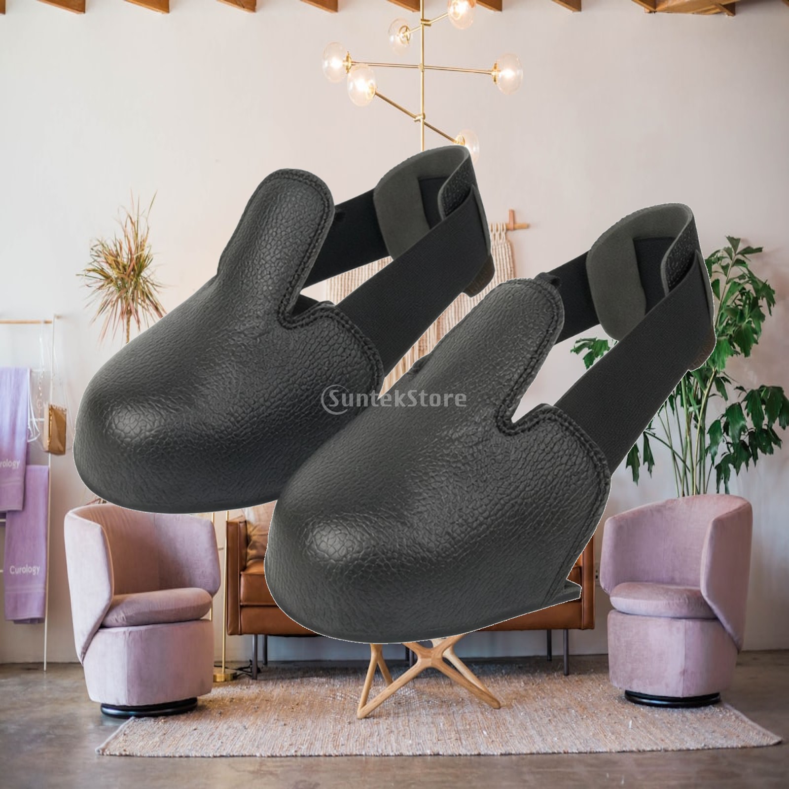 Leather Work Factory - أغطية أحذية واقية بمقدمة فولاذية تناسب