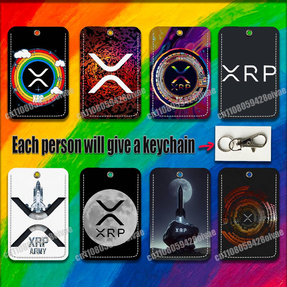 Leather Work Leather - حافظة بطاقات عمل رقمية لعملة XRP