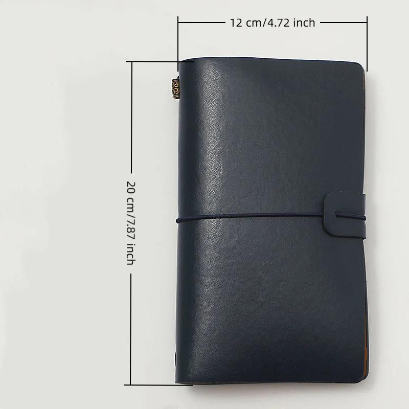 Leatherwork Journal - دفتر ملاحظات قابل لإعادة التعبئة من