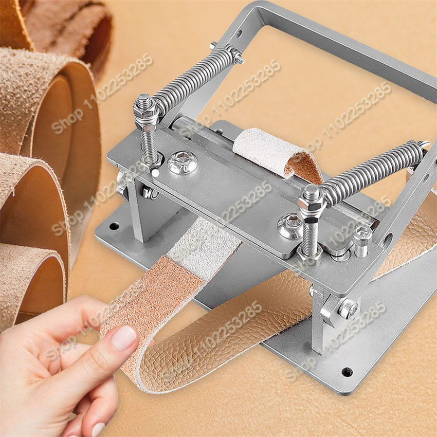 Skiver Leather Thin - دليل الجلود آلة التزلج قطاع حزام