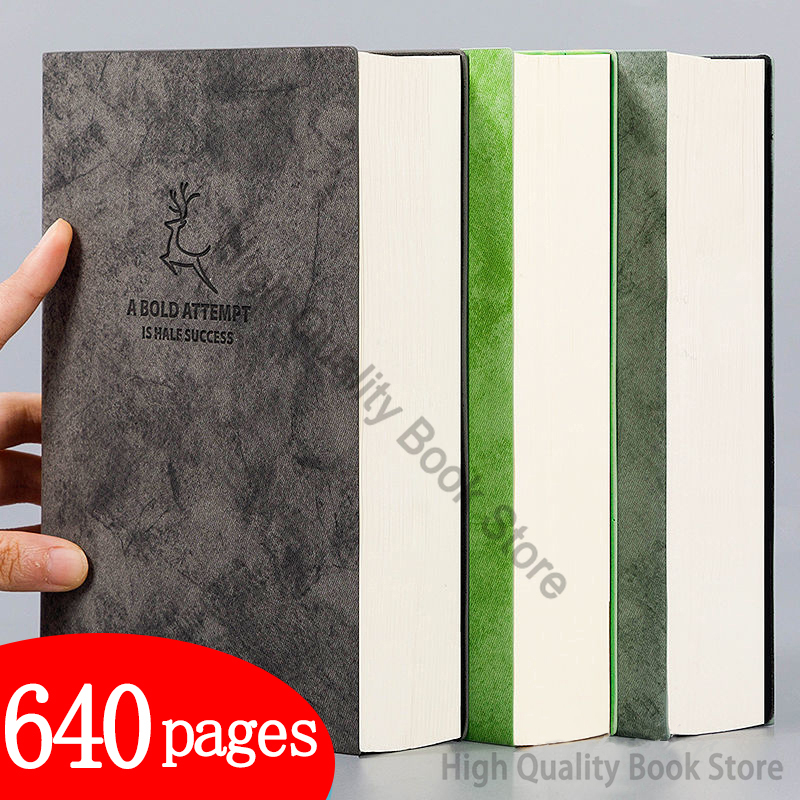 Leatherwork Journal - سوبر سميكة فارغة كتاب ، 80gsm