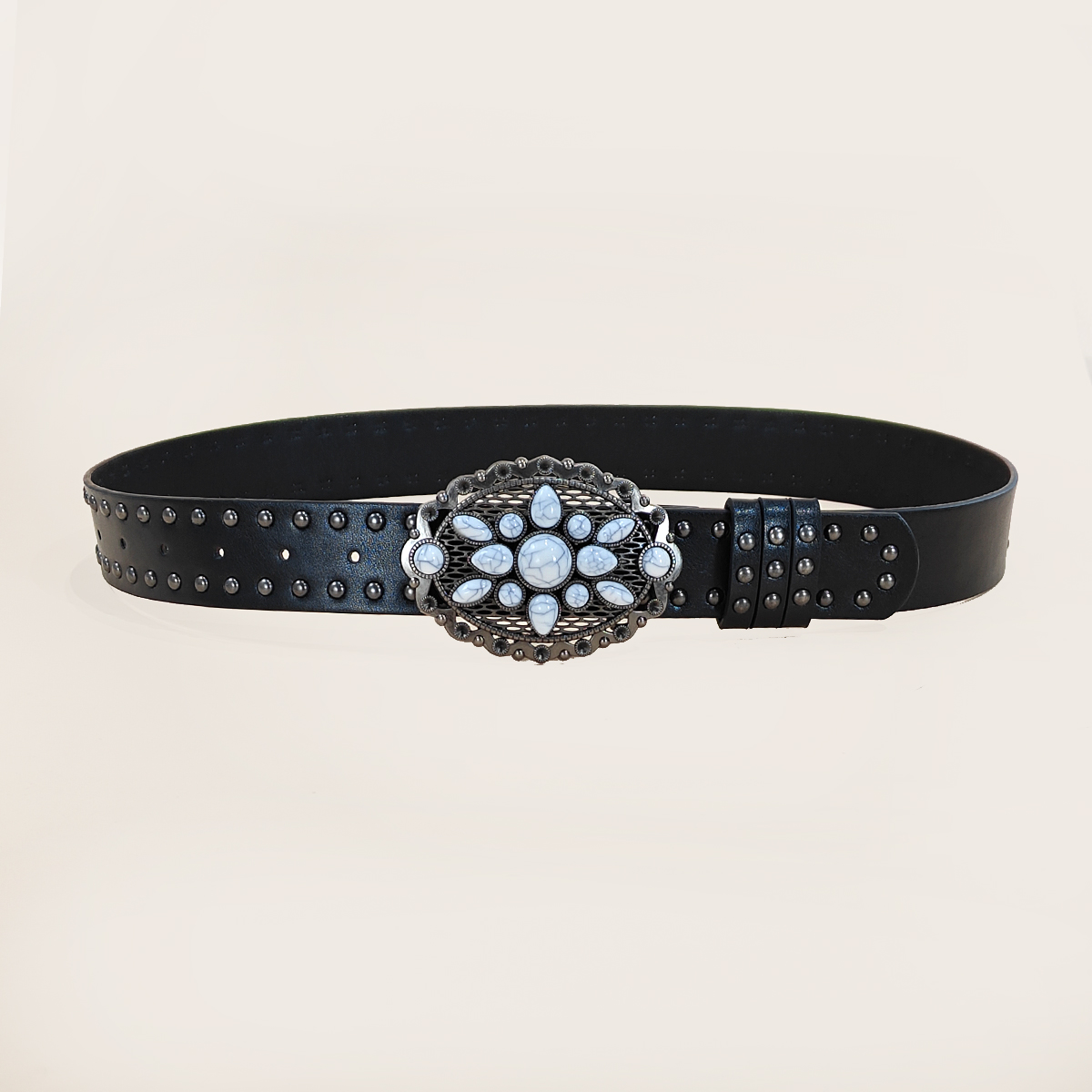 حزام كاجوال للرجال والنساء بتص - مراجعة Leather Work Western وسعره