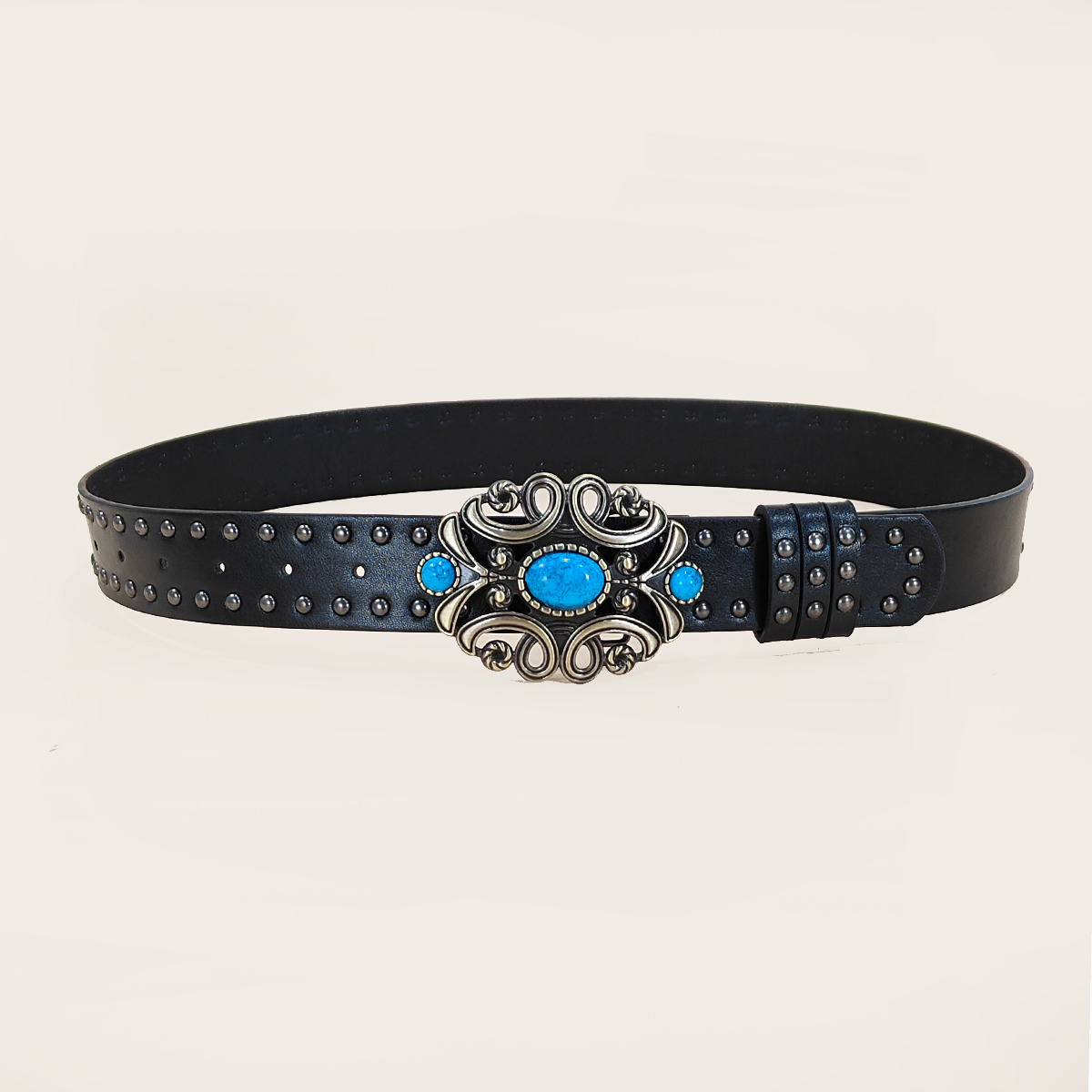 حزام كاجوال للرجال والنساء بتص - مراجعة Leather Work Western وسعره