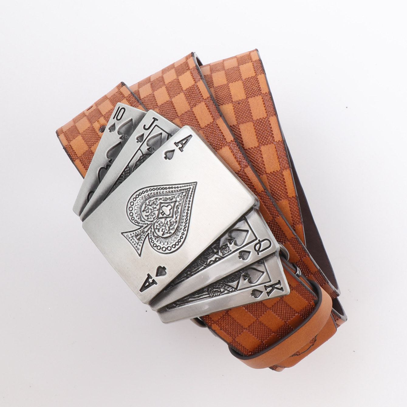حزام ريترو كاجوال للرجال والنس - مراجعة Leather Work Western وسعره