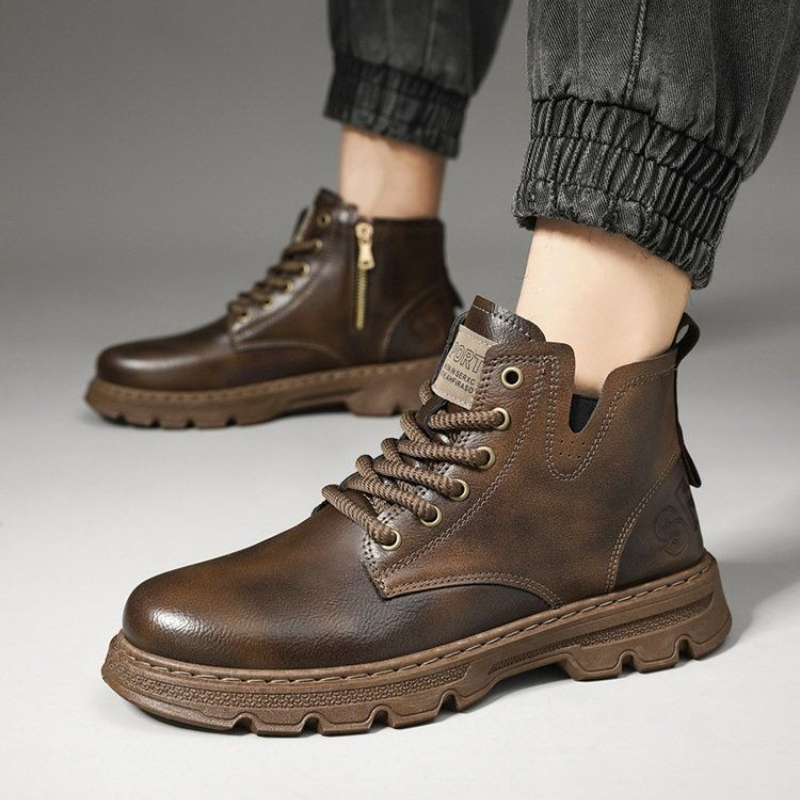 ​ الرجال 2025 شتاء جديد وصول س - مراجعة Vintage Leatherwork وسعره
