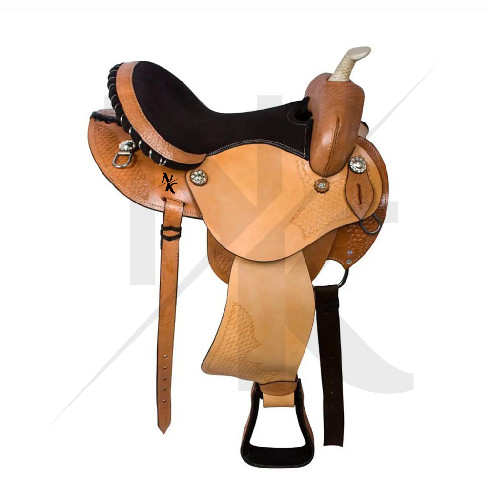 سرج دنيم فاخر، سرج جلدي، معدات - مراجعة Leather Work Western وسعره
