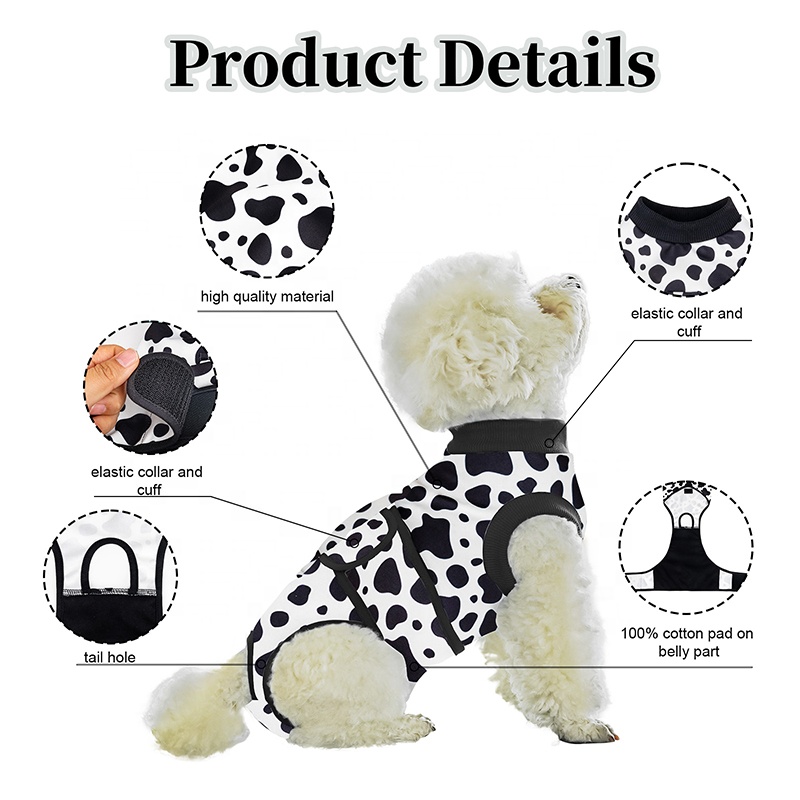 بدلة جراحة الكلاب أنثى Spay مل - مراجعة Leather Work Factory وسعره