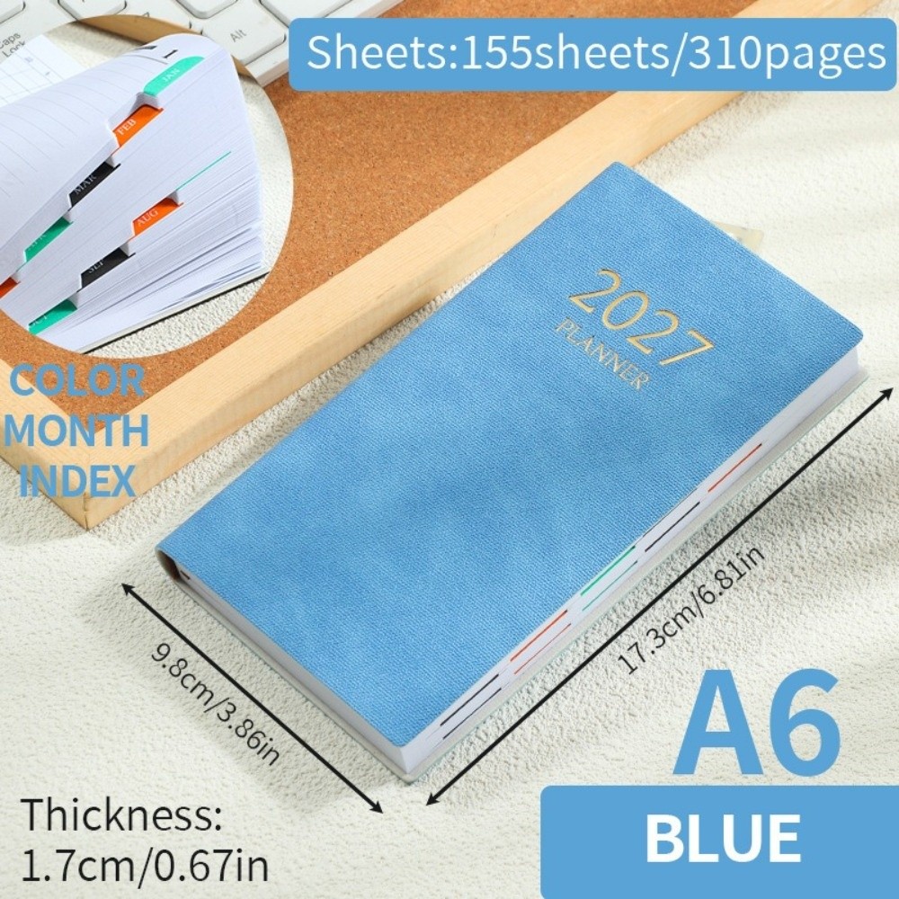 دفتر تخطيط يومي A6 لعام 2027 م - مراجعة Leatherwork Journal وسعره