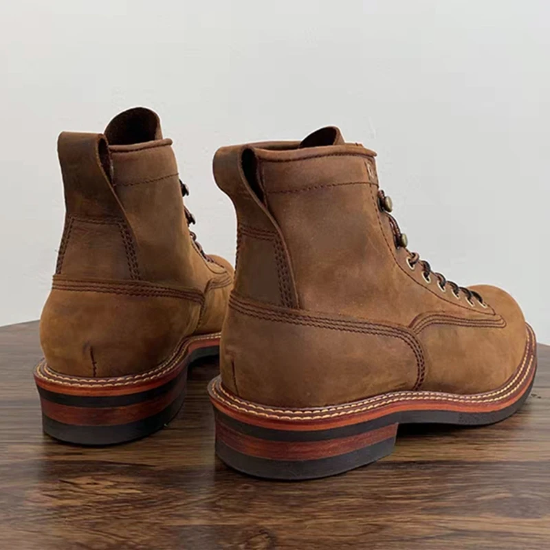 خمر الرجال البريطانيين حذاء من - مراجعة Vintage Leatherwork وسعره