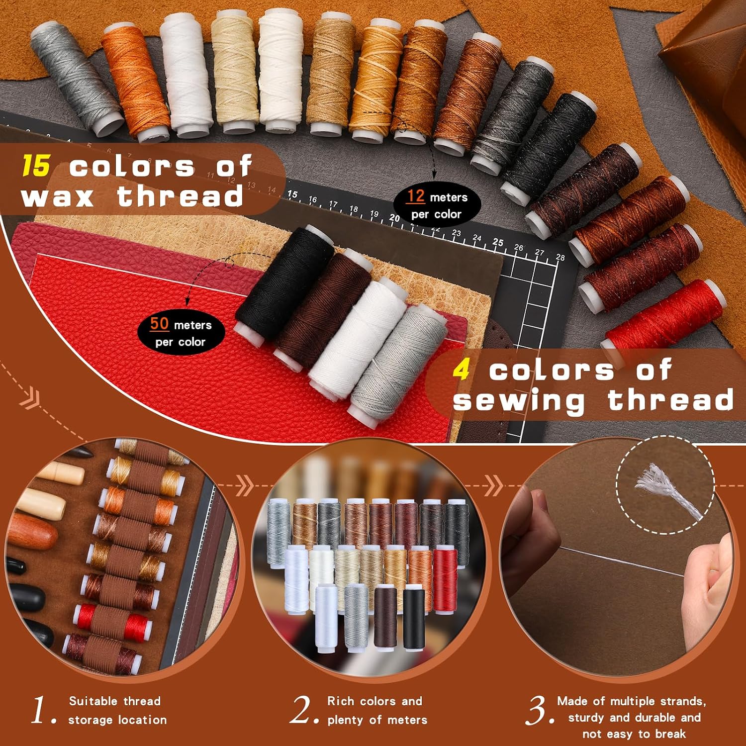 طقم أدوات تشكيل الجلود، أدوات  - مراجعة Leather Work Leather وسعره