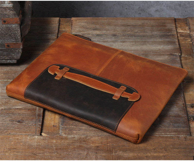 حقيبة يد رجالية كلاسيكية مصنوع - مراجعة Vintage Leatherwork وسعره