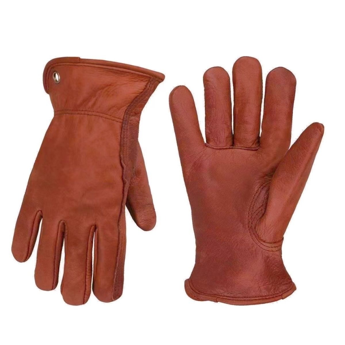 قفازات من جلد البقر عالي الجود - مراجعة Leather Work Factory وسعره