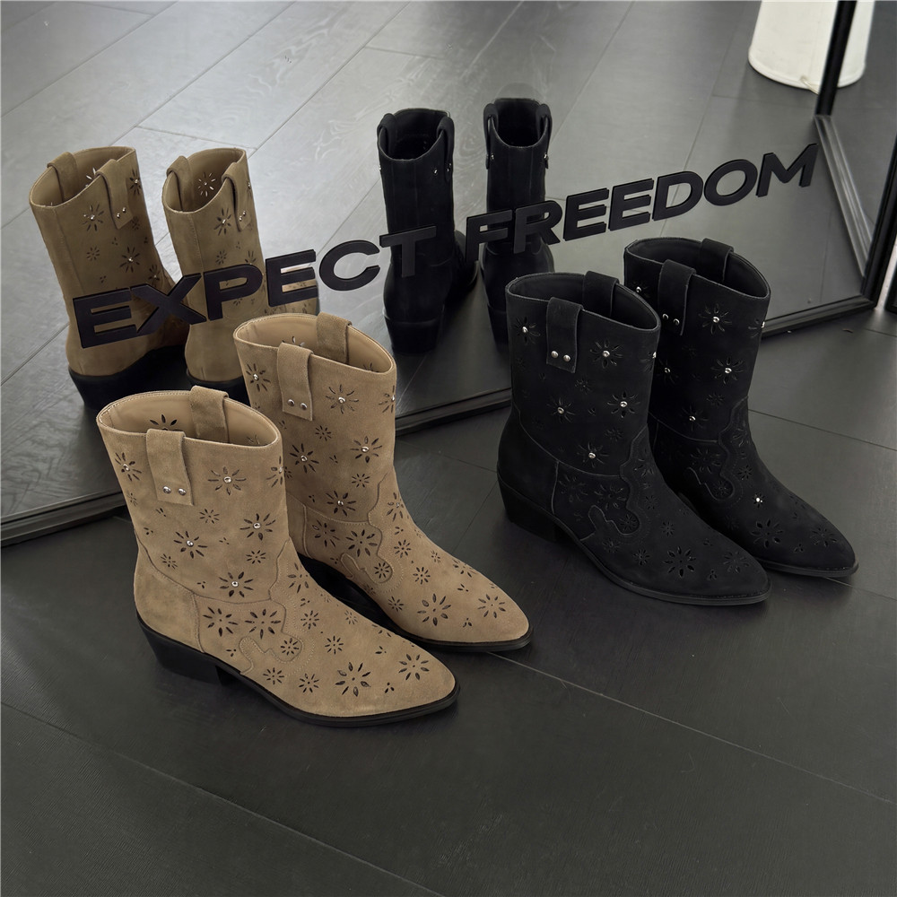 أحذية MILI-MIYA 2026 النسائية  - مراجعة Leather Work Western وسعره